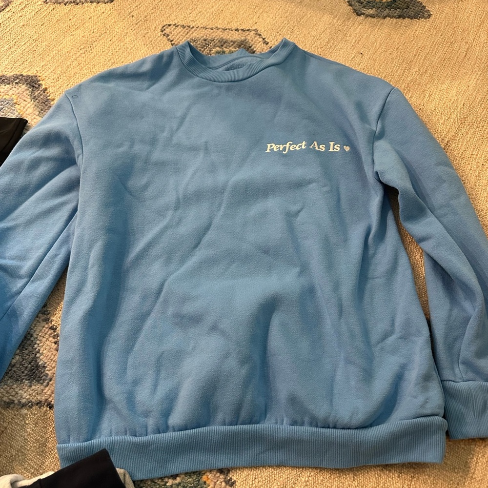 Blue Crewneck Sweater